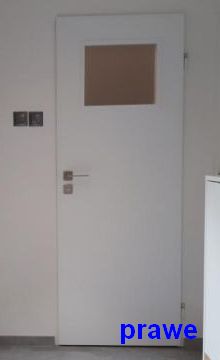 drzwi clasic 02 zamontowane do metalowych futryn